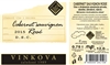 Cabernet sauvignon rosé 2015 Ružové Akostné víno odrodové CHOP L14 - VINKOVA