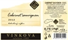 Cabernet sauvignon 2012 Červené Bobuľový výber CHOP L07 - VINKOVA